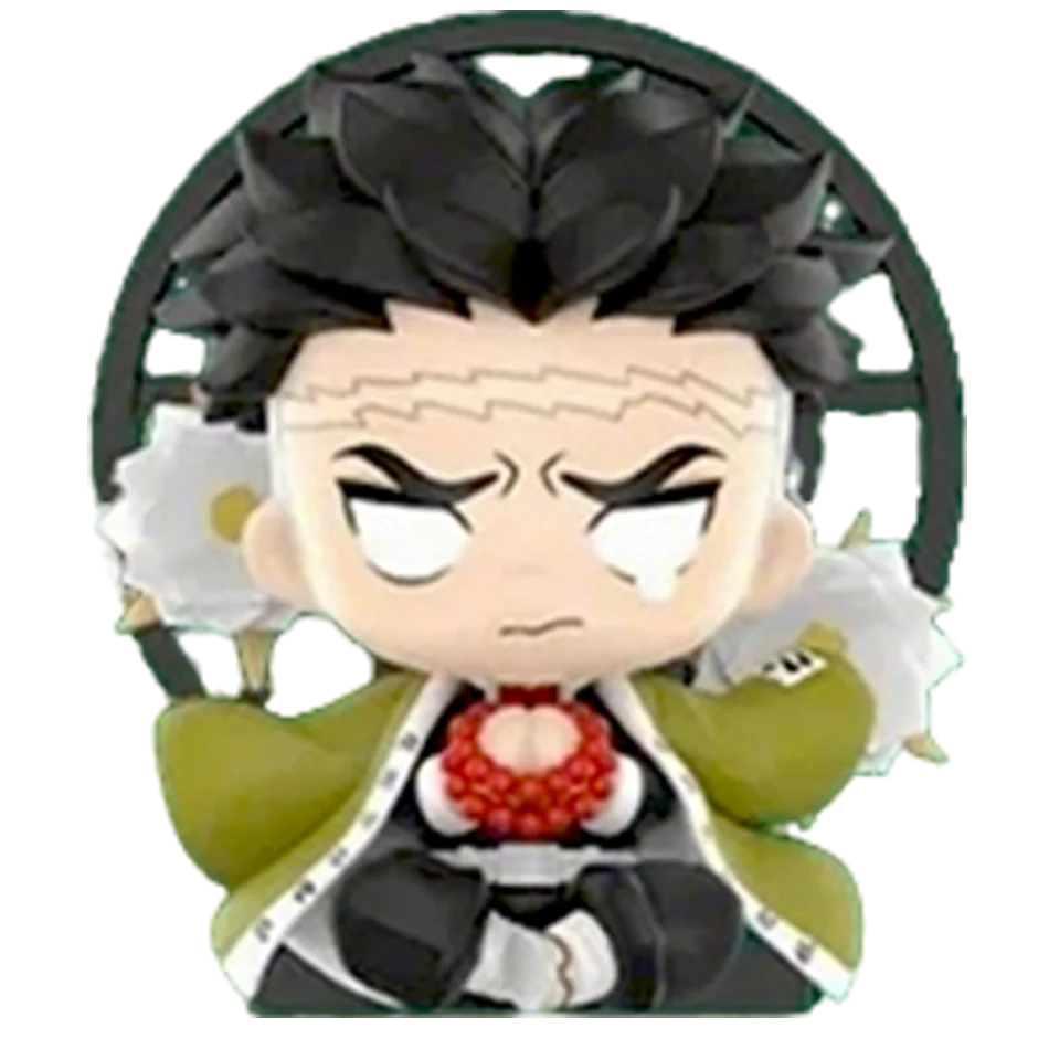 Hot Demon Slayer Tanjiro Kamado Nezuko anime cartoon figure blind box creative personalized statue model ornament surprise gift