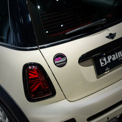 Midnight Club Wangan JDM Racing Sticker Set 2 Styles Japanese Kanji Pink Purple Night City Waterproof Vinyl