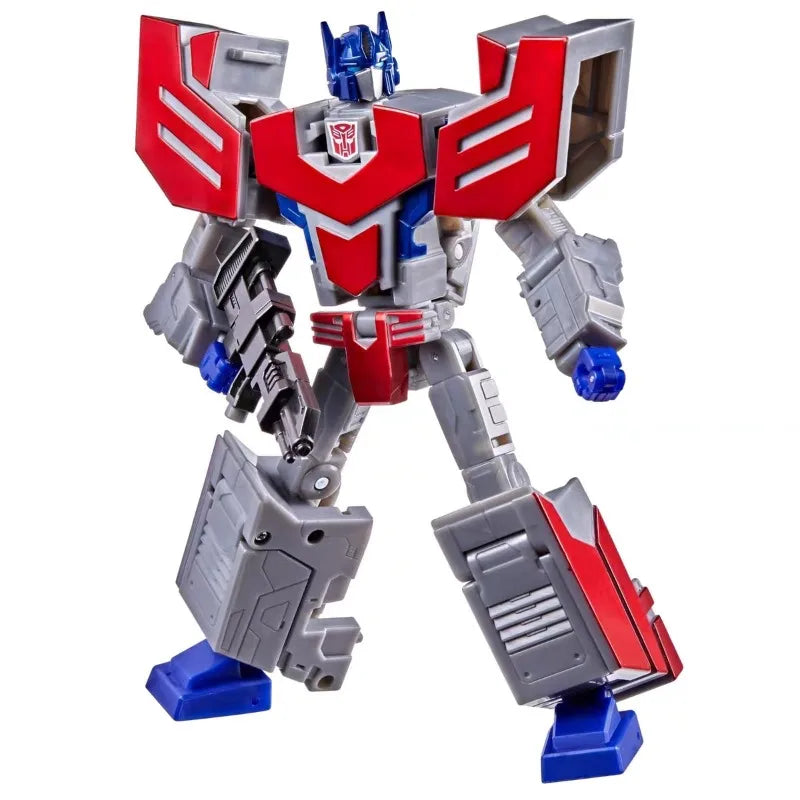 Hasbro Original Transformers Icons Voyager Class Optimus Prime Autobot Symbol Convertible Collectible Action Figure