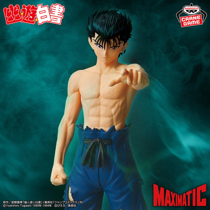 Original BANPRESTO MAXIMATIC Yu Yu Hakusho Yuusuke Urameshi Youko Kurama Figure Anime Model Toy