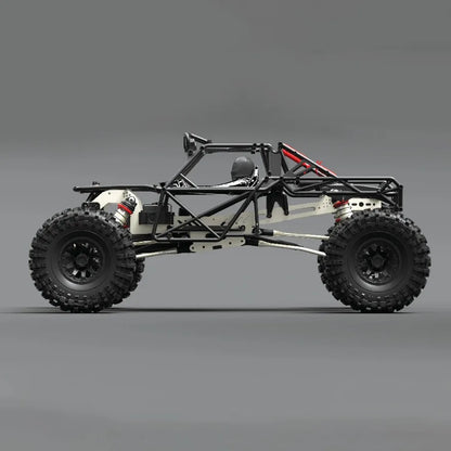 YK4061 1/6 4WD Performance RC Crawler Low Center of Gravity Electric Off‑Road Rock Crawler Remote Control Hobby Car for Adults