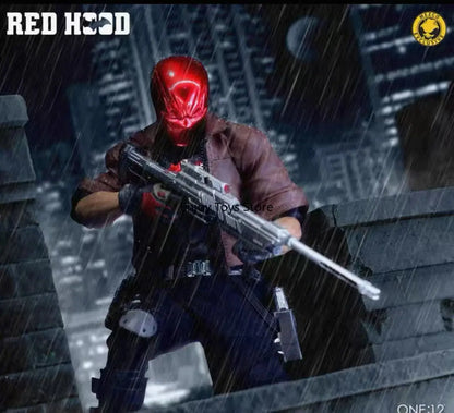 In Stock  MEZCO Ant 6-inch Clothes Action Figure Batman Anti-Hero Red Hood Action Figure
