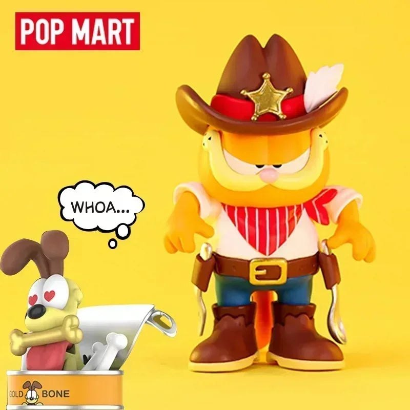 POP MART Garfield Cat Daydream Series Mystery Box - Cute Anime Figure Ornaments Blind Guess Bag Doll Collectible Toys Gift
