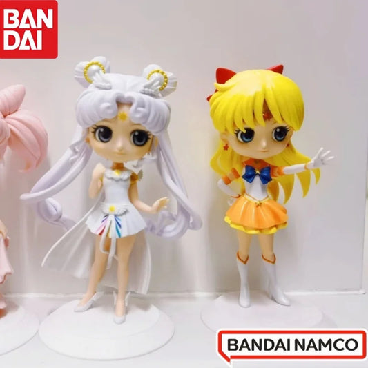 Bandai Banpresto Sailor Moon Tsukino Usagi Qposket Action Figure - Anime Character Model Doll in Original Packaging