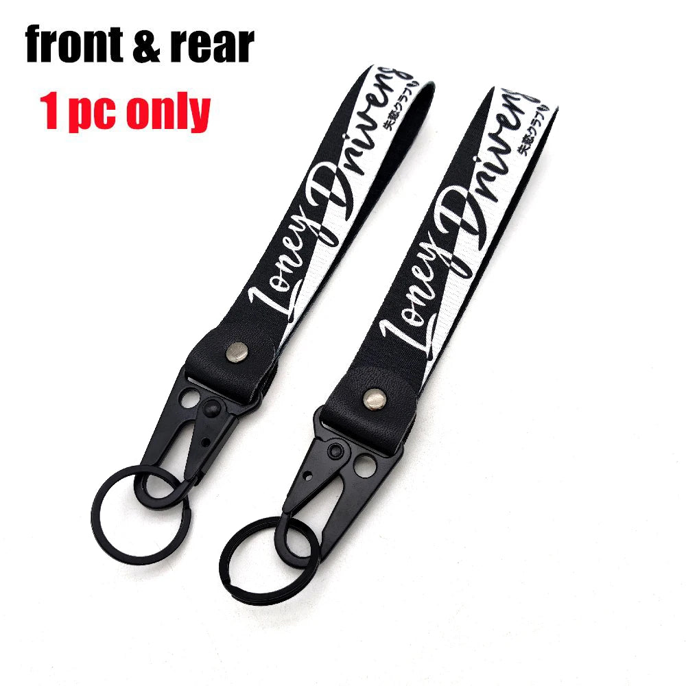 Newest Japanese JDM Modified Culture Seal Eagle Beak Clasp Wrist with Key Clasp Keychain Key Ring For Lonely Driver
