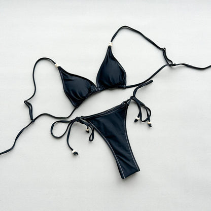 Push Up Bikinis 2026 Sexy Women Swimsuit Swimwear Female Micro Bikini Set Biquini Bathing Suit Solid Swimming Suit Beachwear
