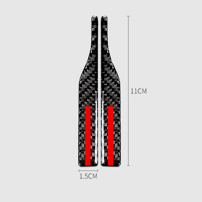 2Pcs Universal Car Rearview Mirror Anti-Collision Anti-Scratch Reflective Strips Auto Decor Protective Stickers Car Accessories