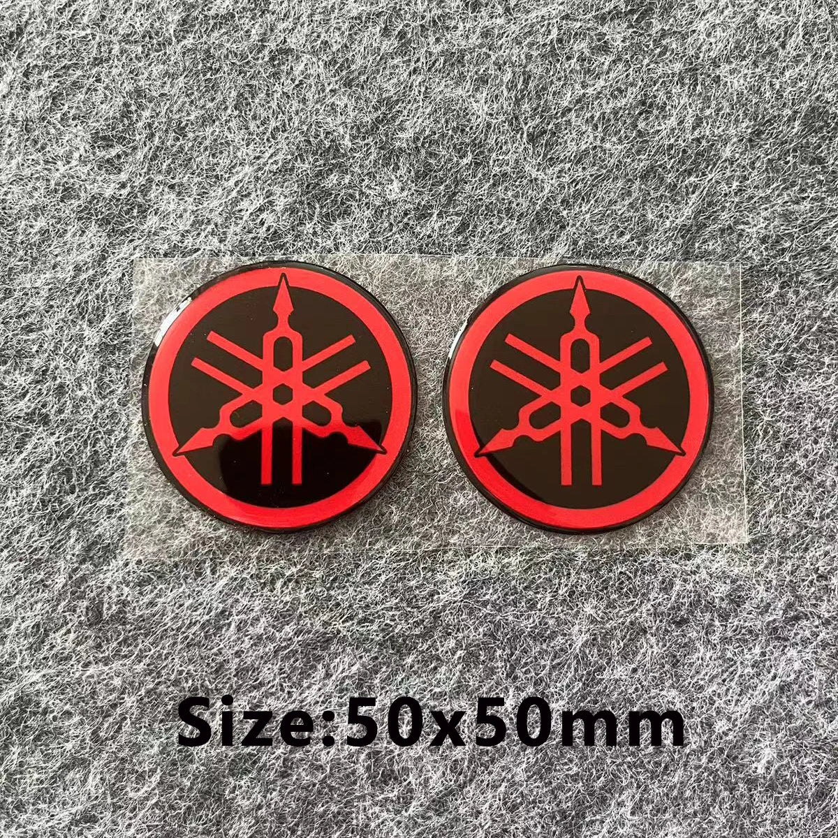 3D Emblem Yamaha Stickers  Logo Decal Gold White Blue Red Sticker