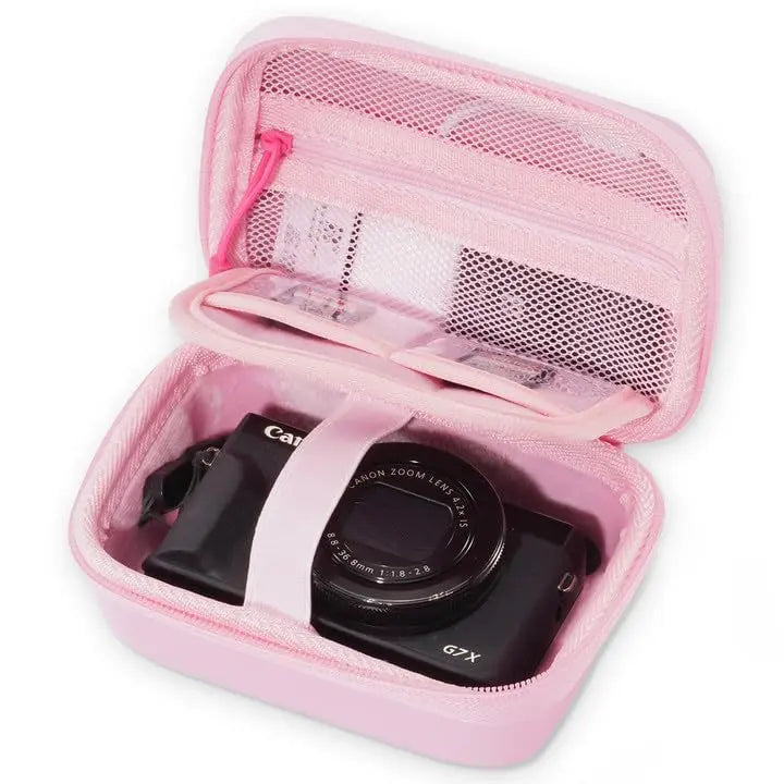 Hard Shell Digital Camera Case for Canon G7X Mark III Mark II, Sony Cybershot, PowerShot SX740, Ricoh GR III, Kodak Pixpro Case