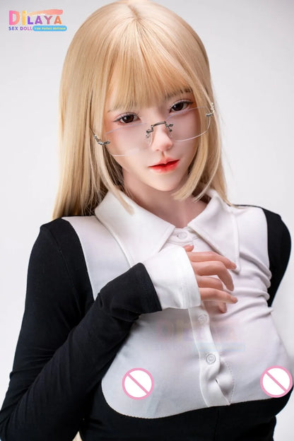 DILAYA Blonde Sex Doll Realistic Vagina Anal Masturbator Sex Toys For Men Full Size Adult Products sexy Boobs Blowjob Love Dolls