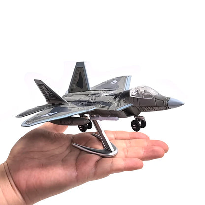 DIY Assembled Building Block Military Model Toys F14 Tomcat Su35s F-22 Stealth Fighter B2 Aircraft Multi-Purpose Fighter for Gif