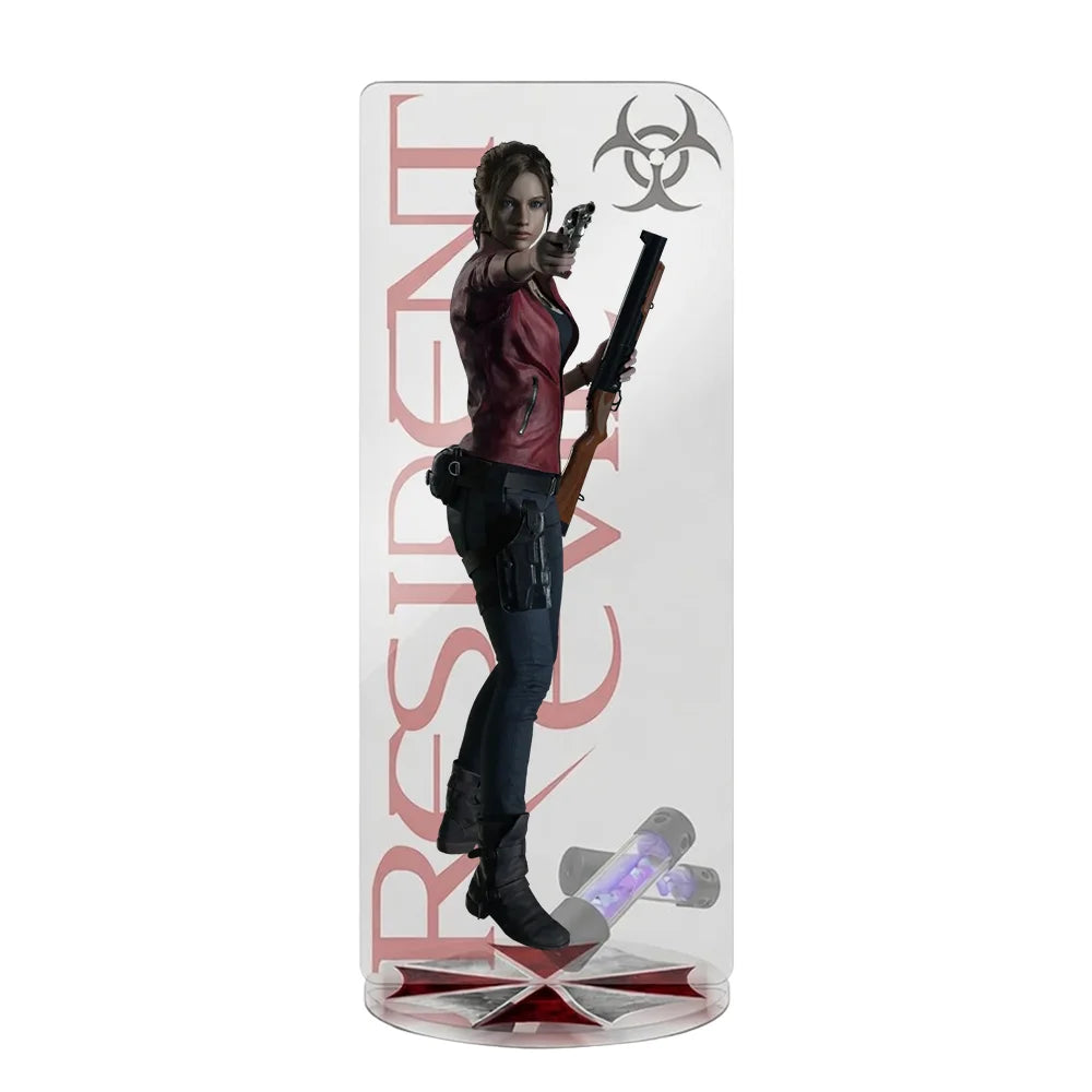 New Resident Evil Requiem Leon Scott Kennedy Grace Ashcroft 15CM Acrylic Stand keychain Figure Desk Decor Collect gifts