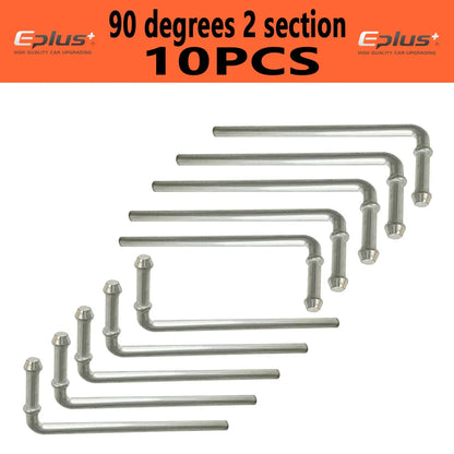 Universal Car parts exhaust pipe fastener steel hook muffler hanging hook 0 45 90 degrees Exhaust Muffler Support