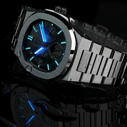 Carnival Original Brand Luxury Watches for Men Fashion Waterproof Business Calendar Automatic Mechanical Wristwatch Reloj Hombre