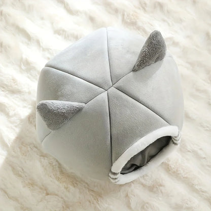 Deep Sleeping Cat Bed Cave Nest With Soft Mat Bed For Cats Pet Products  Bag Sofa Pet  House Dog Basket Tent Bearded  Cama Para