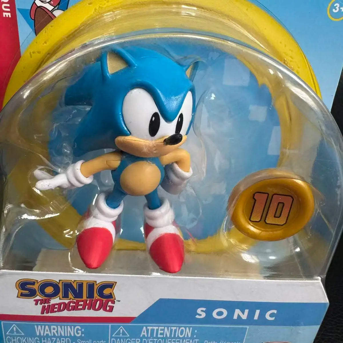 Sonic The Hedgehog 30th Anniversary SONIC 2.5" w/Coin Action Figure Jakks New
