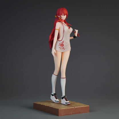27cm Anime Honkai: Star Rail Figures GK Himeko Action Figures PVC Collection Model Ornament Toys Birthday for Children Gifts