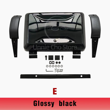 Side Toolbox Storage Box for Land Rover Defender 110 Exterior Accessories No Punching Roof Box Mounted Gear Carrier With Lock
