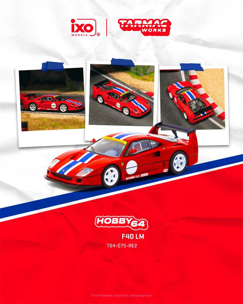 Tarmac Works 1:64 Lancer/Fuso Canter/Integra TYPE R DC5/Continental GT3/F40 LM/GTD/Phantom Global/VERTEX/Hyundai i20 Car Models