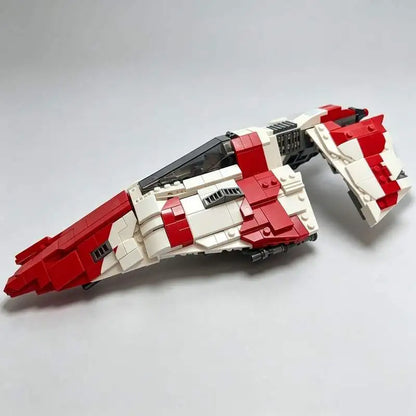776 PCS Anti-Gravity Racer Sci-Fi Vehicle Model Custom Puzzle DIY Creative Assembly Futuristic Racing Building Blocks Toy Gifts