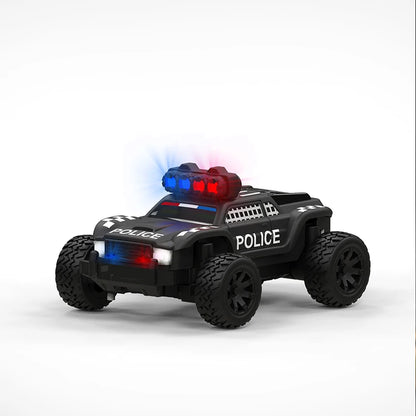 Turbo Racing 1:76 Baby Monster C81 C82 RC MINI Truck Car Monster Truck With Cool Lights Buggy RC Model Car Desktop Toy Gift