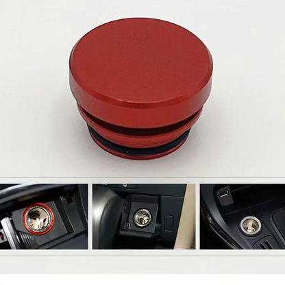 Car Cigarette Lighter Plug Waterproof Cover Protective Case For Porsche GTS Cayenne Cayman Panamera Macan 911 718 928 901 930