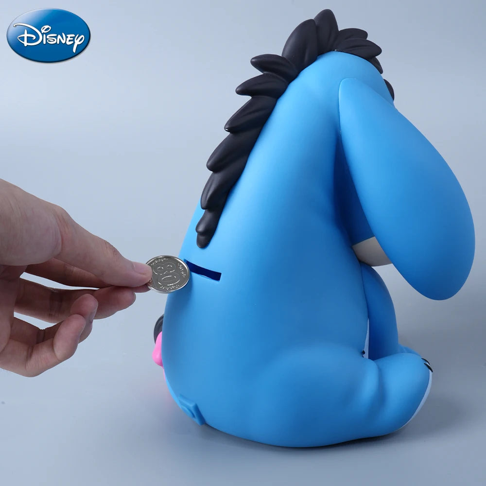 Winnie The Pooh Officially Licensed PVC Coin Bank Eeyore Home Decor Collectible Desktop Organizer 1Pc Disney