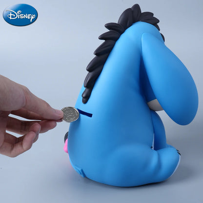 Winnie The Pooh Officially Licensed PVC Coin Bank Eeyore Home Decor Collectible Desktop Organizer 1Pc Disney