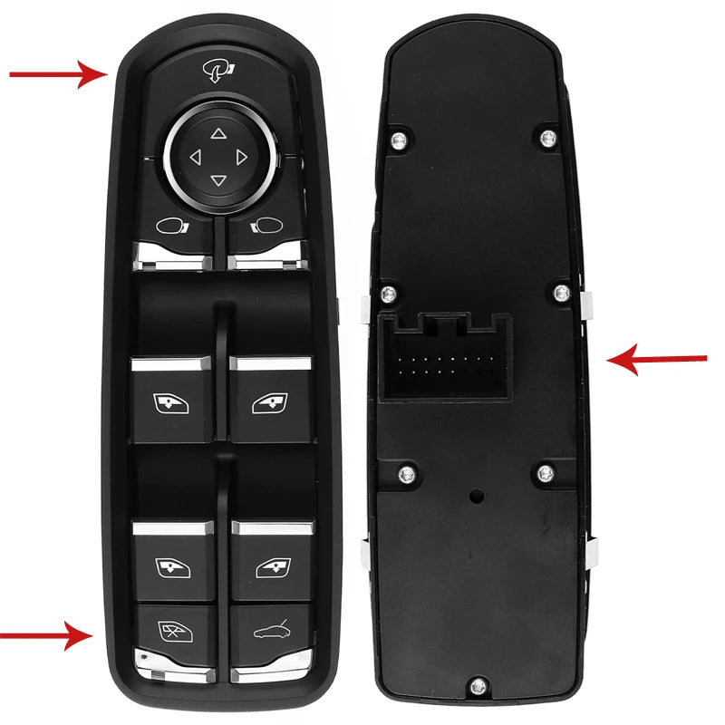 New 7PP959858AEDML 7PP959858MDML 7PP959858RDML Power Window Mirror Switch For Porsche Panamera Cayenne Macan 2011-2017 7PP959858