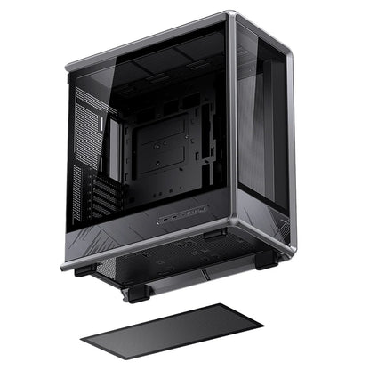 JONSBO D401 ATX Computer Case Panoramic Sea View M-ATX / MINI-ITX Esports Gaming Chassis Support Dual 360 water cooler