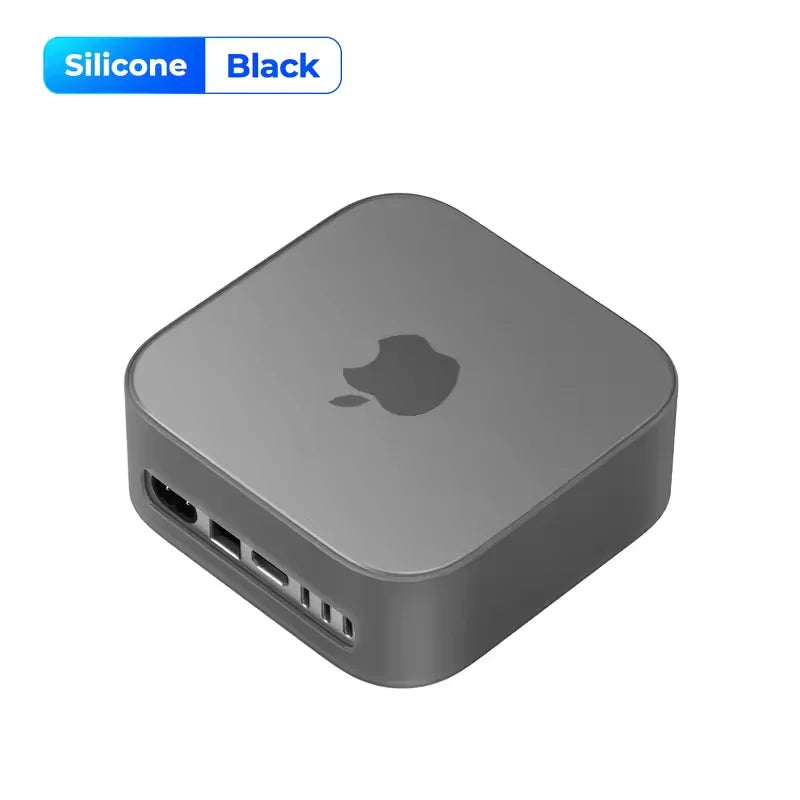 PHIXERO Mac Mini Case Wear-resistant Waterproof TPU Protective Case for Mac Mini M4/M4 Pro Cover Precise Opening Dustproof