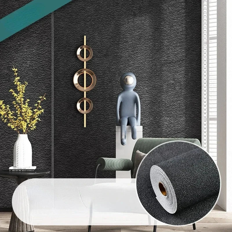 10m Self Adhesive 3D Wall Panel Wallpaper Foam Soundproof Waterproof 3D Wall Sticker New Design Bedroom Wallpaper Thickening