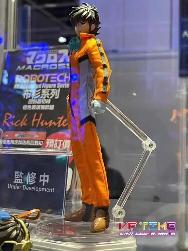 【H15CM】KitzConcept Robotech Super Dimension Fortress Macross Rick Hunter Anime Character Model Toy Gift Collection