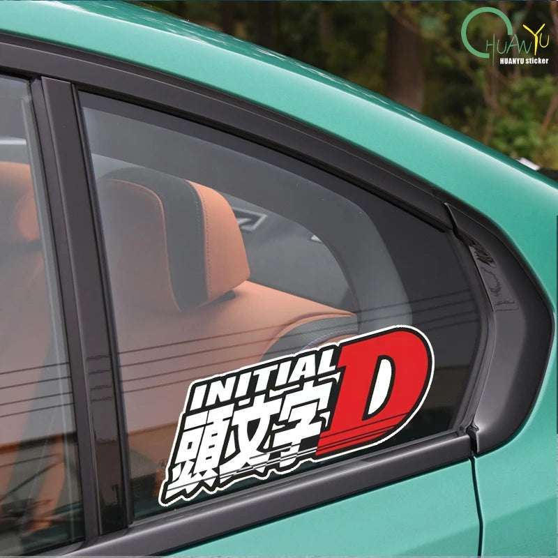 Wan'an Locomotive Head Text D Chicheng JDM Team Reflective Body Decoration Scratches Motorcycle Electric Car Sticker Drawing
