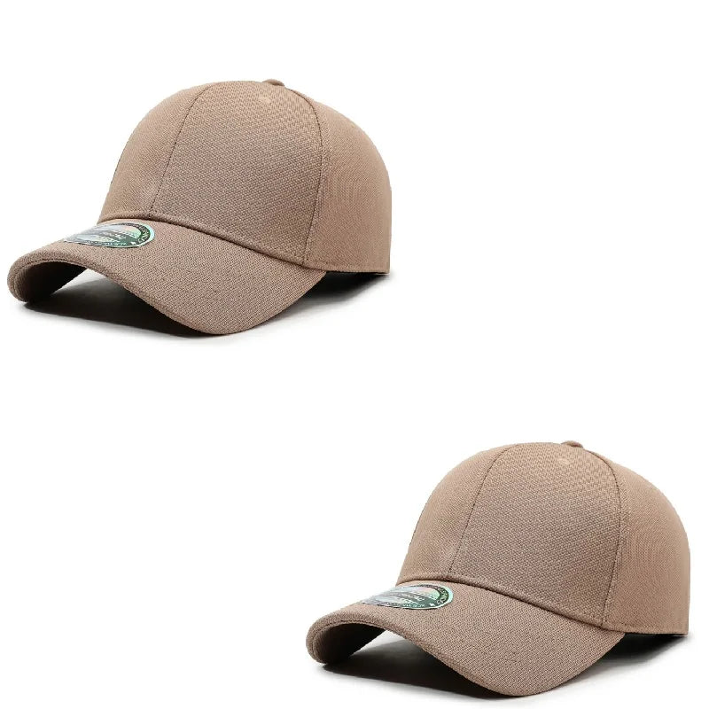 Back Closed Baseball Caps for Men and Women, Big Head and Small Head Hat, High Quality Headwear