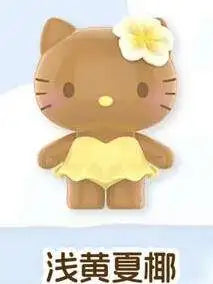 New Hello Kitty Swimsuit Party Series Blind Box Cute Mini Beans Doll Car Dashboard Figurine Ornament Surprise Box Birthday Gift