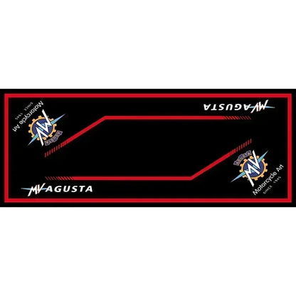 Crystal Velvet Motorcycle Display Carpet Racing Electric Vehicle Mat Garage Anti-slip Floor Decoration Customized Parking Rug