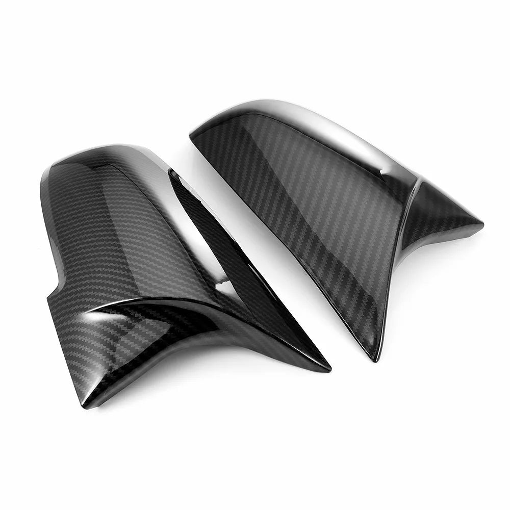 For BMW 1 2 3 4 Series F20 F30 F31 F32 F36 2012 + 320i 328i 330d 335i M3 M4 1Pair Side Rearview Wing Mirror Cover Caps ABS