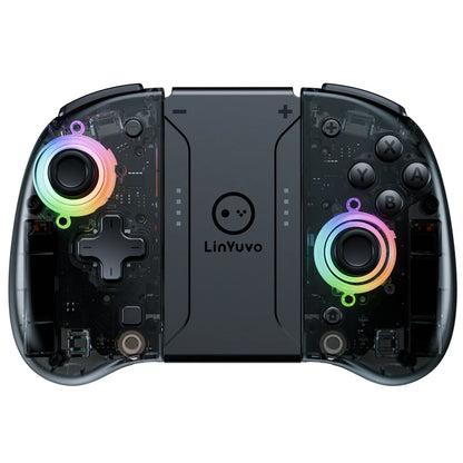LinYuvo Meteor Light Wireless Controller KS37B  for Switch/OLED with Programmable/Motion Control/Dual Vibration/Turbo Function
