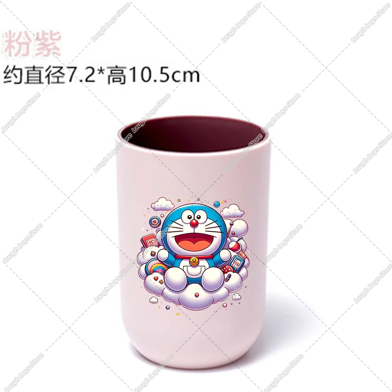 new Doraemons Home Water Cups Cartoon Anime Mouthwash Cup Fashion Large Capacity Toothbrush Cups Breakfast Cup school office Mug