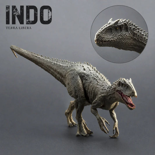 New 20CM Realistic Dinosaur Model Indominus Rex Action Figure Toy Cute Desktop Ornament Decoration Collectible Toys Statue Gift