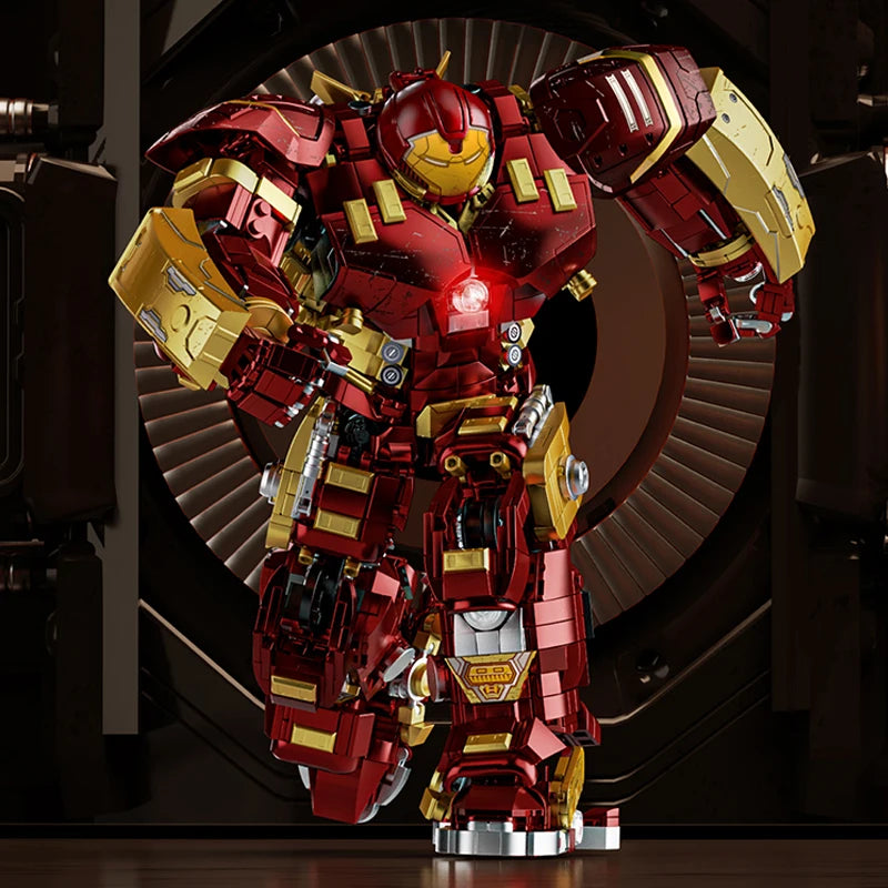 Superheroes MOC Building Blocks Figures 2600+Pcs Marvel Iron Man Mecha Bricks Set Room Ornament DIY Toys Christmas Gifts Adult