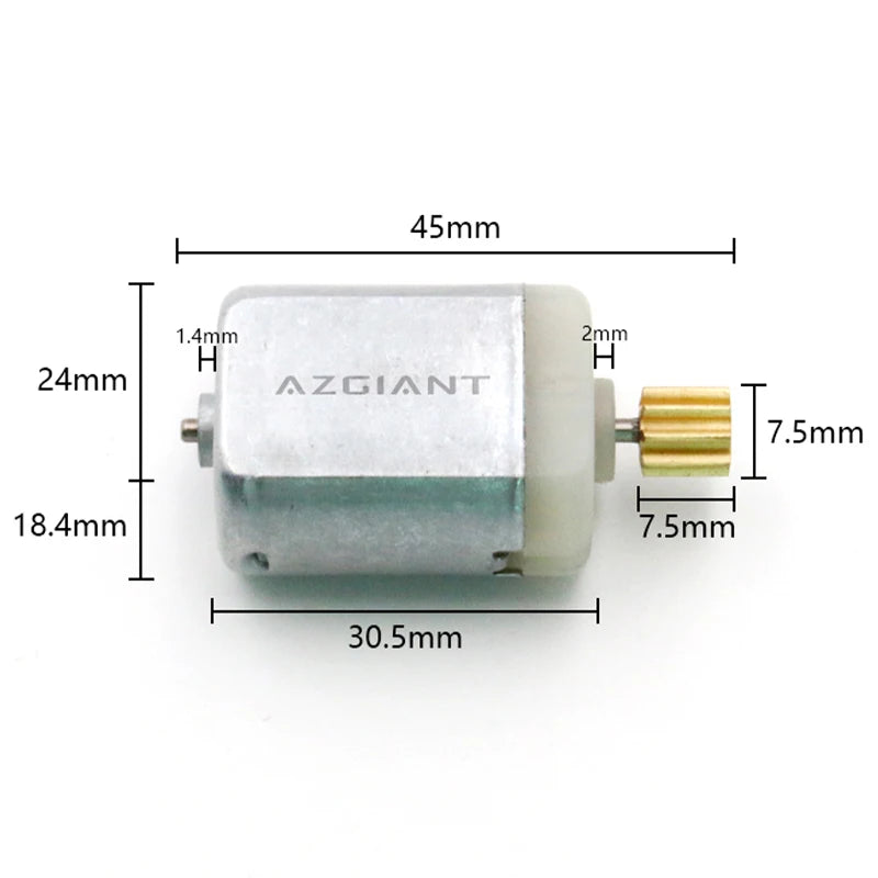 1020661 FC-280 FC-140 For Porsche  Macan 95B Cayenne 92A Panamera 970 Micro Carbon Brush Motor Car Side Door Lock Actuator 9 T