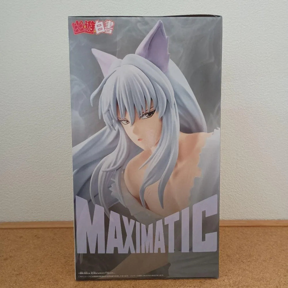 In Stock Bandai Original Genuine Banpresto Anime Yu Yu Hakusho MAXIMATIC Youko Kurama 23cm Collections Model Toy Figures Gift