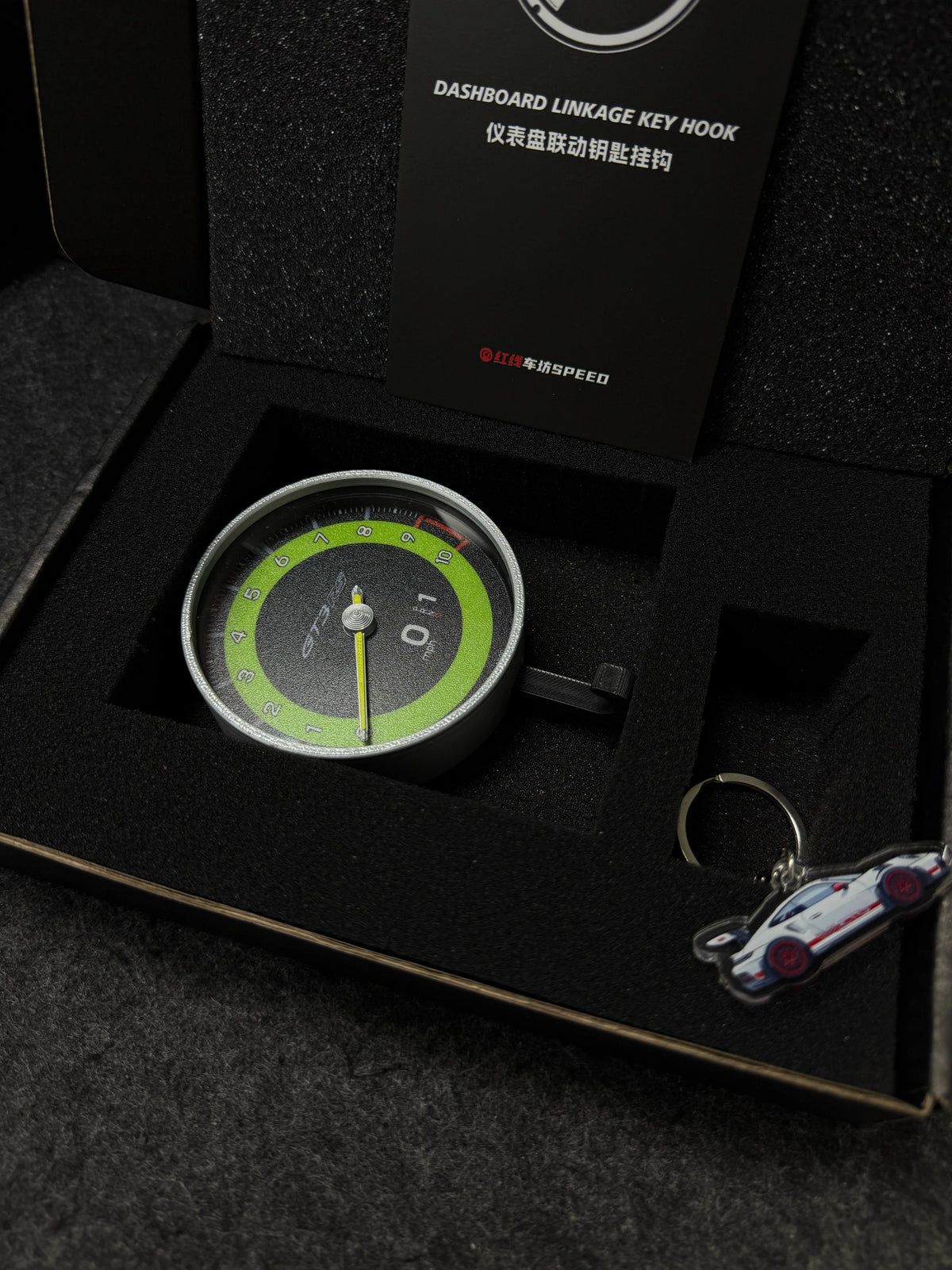 FOR Porsche 911 GT3 RS tachometer linked key hook