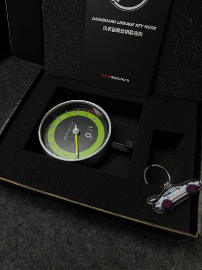 FOR Porsche 911 GT3 RS tachometer linked key hook