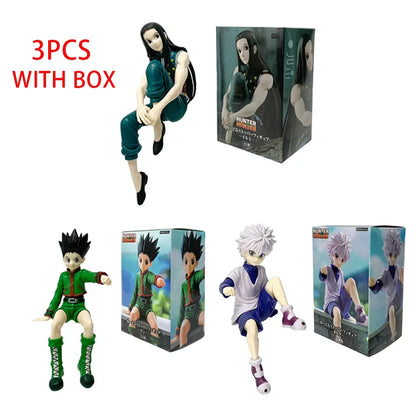 14cm Hunter×Hunter Anime Figure Phantom Troupe Hisoka Action Figure Noodle Stopper Room Decoration Noodle Stopper PVC Model Toys