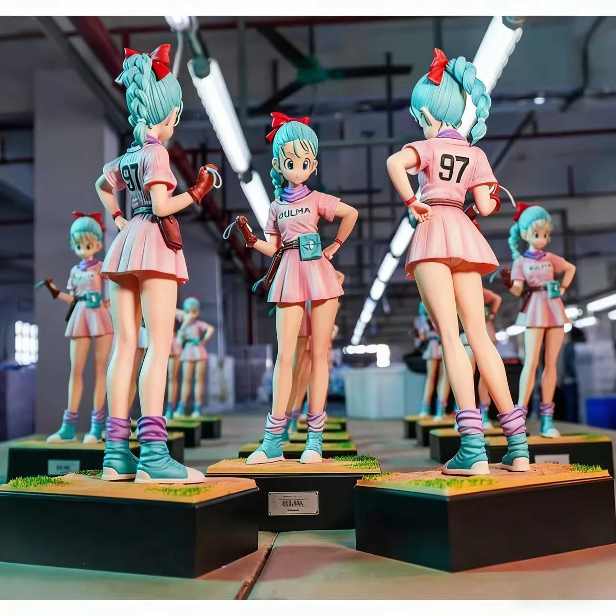 Jt Statue Dragon Ball Z Bulma Figure Lunch Figurine Bulam Pvc Action Figures Collection Model Toys Gifts