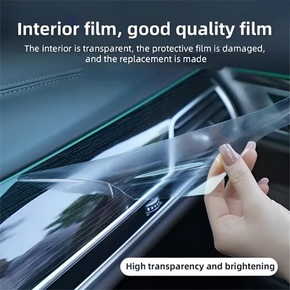 For Porsche Taycan 21-25 Models Interior Protection Dashboard Multimedia Navigation Transparent Scratch-Resistant Film Modificat