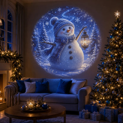 Christmas 8-Pattern Projection Festive Light Decoration Night Light